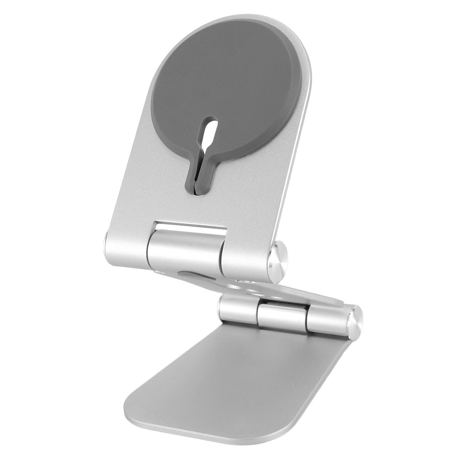 Cell Phone Stand Angle Height Adjustable Phone Holder Metal Desktop Phone Holder for Home Office