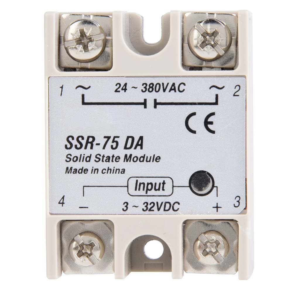DC AC Solid State Relay SSR75DA 75A 332VDCto 24380VAC SSR