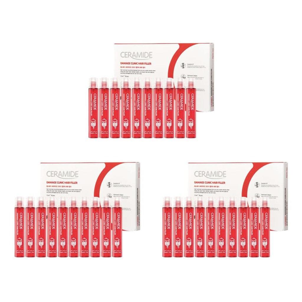 FARM STAY Ceramide Damage Clinic Hair Filler 13ml * 10 (3 Options) 3pcs