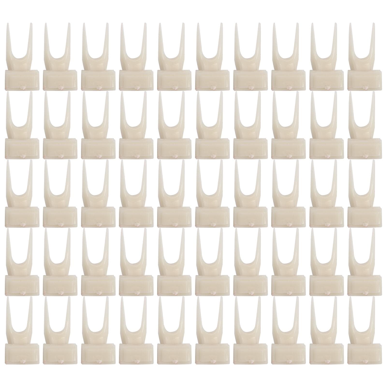 50PCS Plastic Compact Pet Fruit Fork Birds Food Feeder Tool Accessory for Parrots Hamster