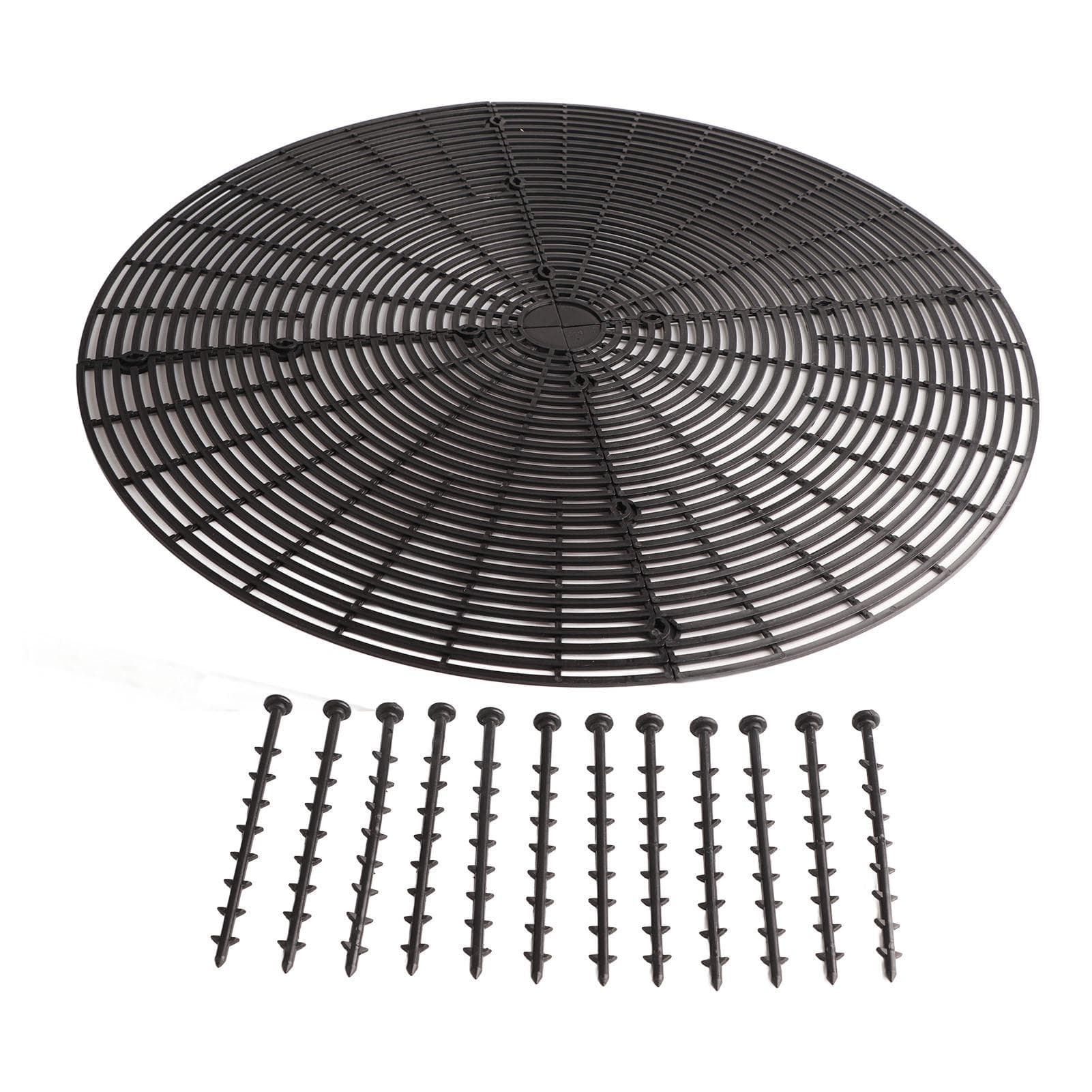 Flower Pot Guardrails Plant Pot Soil Cover Plant Pot Grids Plant Protection Net