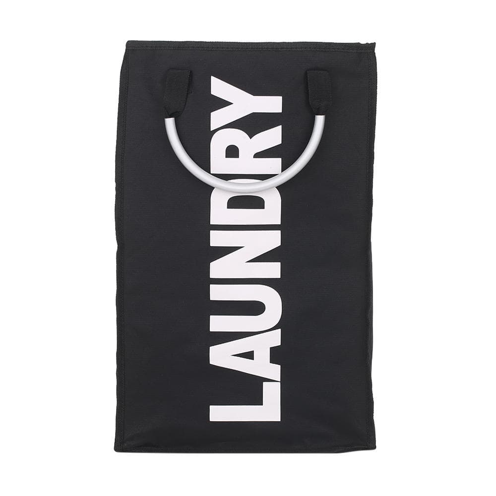 Practical Foldable Washing Dirty Clothes Laundry Bag Durable Storage Bag with Alloy Handle
