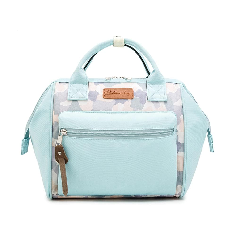 Multifunctional Diaper Bag Outdoor Travel Tote Baby Bag Handbag for Mom Water-resistant Large
