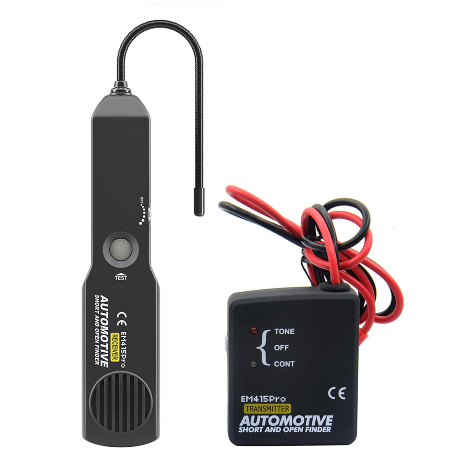 Circuit Tester for Automotive Short & Open Diagnostic Tester Repair Tool Short Circuit Finder Car black