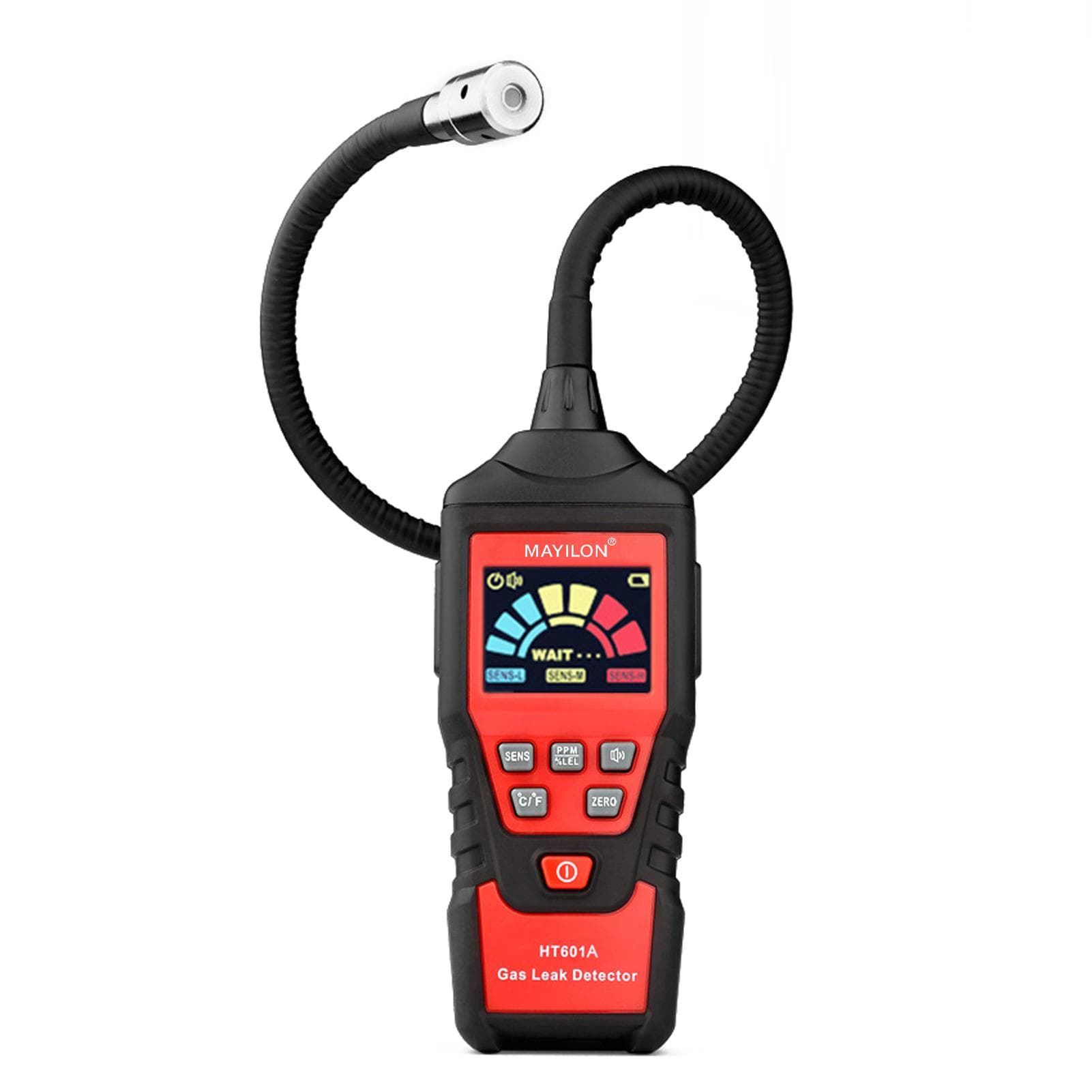 MAYILON HT601A/HT601B (Optional) Portable Gases Analyzer Household Natural Gases Leak Detector HT601A