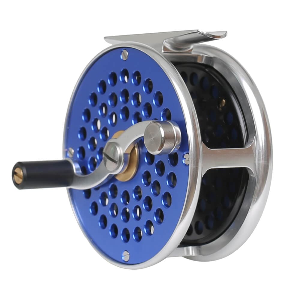 Kylebooker FR03 Classic Fly Reel For #3 to #9 Line Weight 5/6 weight blue