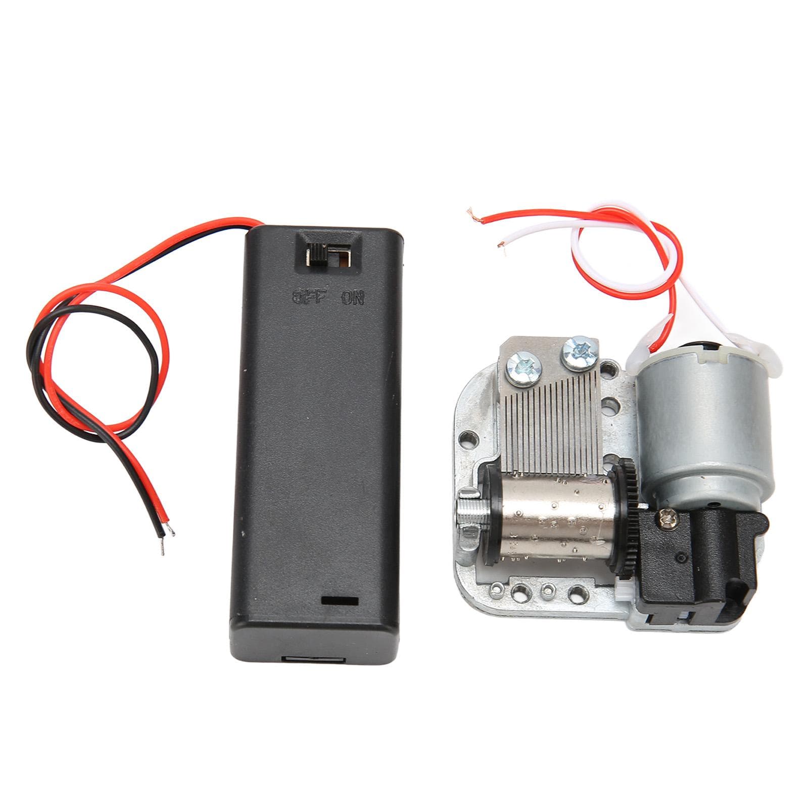 18 Note Musical Mechanism Movement DIY 1.5V Battery Powered Clockwork Music Box Movement