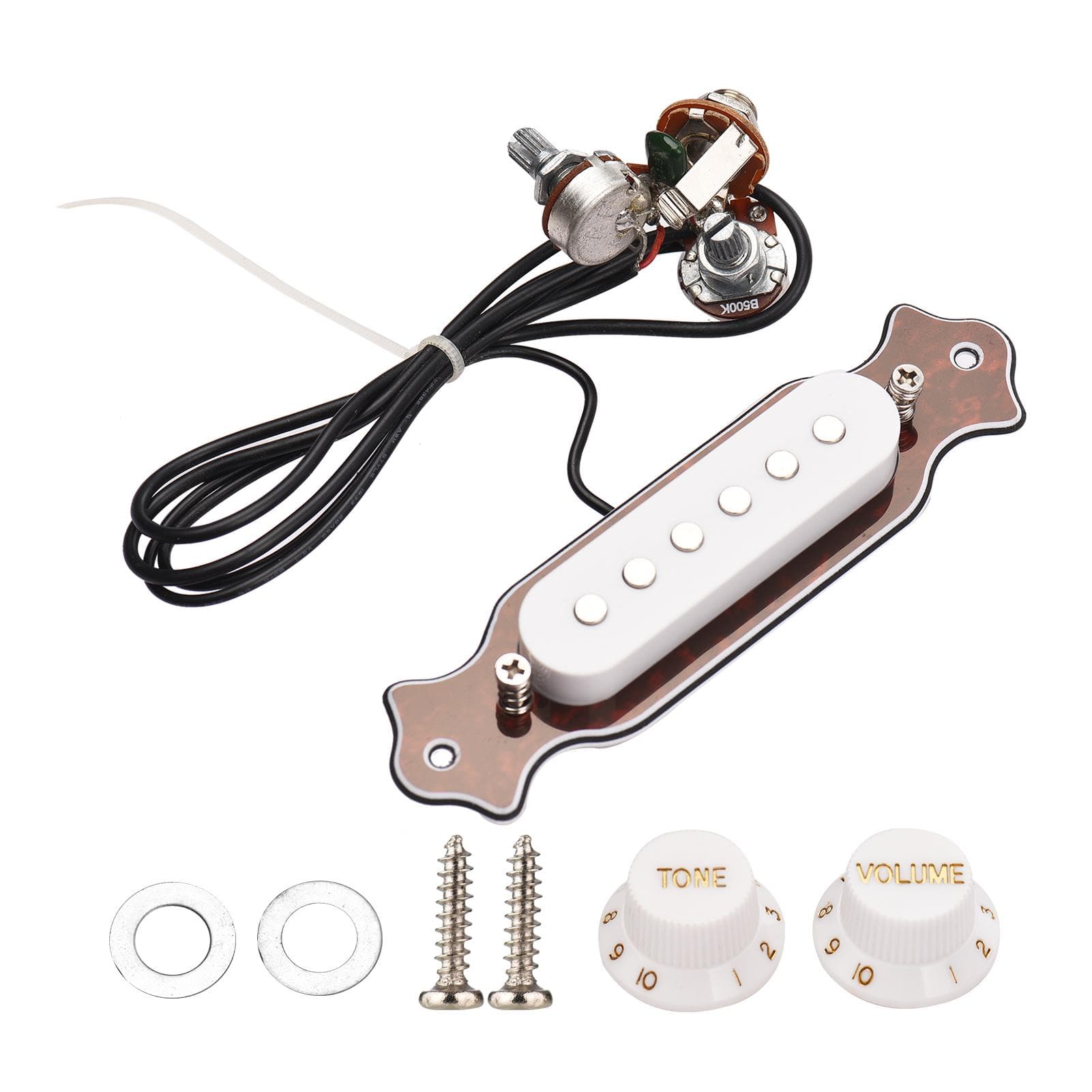 Guitar Magnetic Single Coil Noiseless Pickup Folk Acoustic Guitar Sound Hole Pickup Electric Guitar