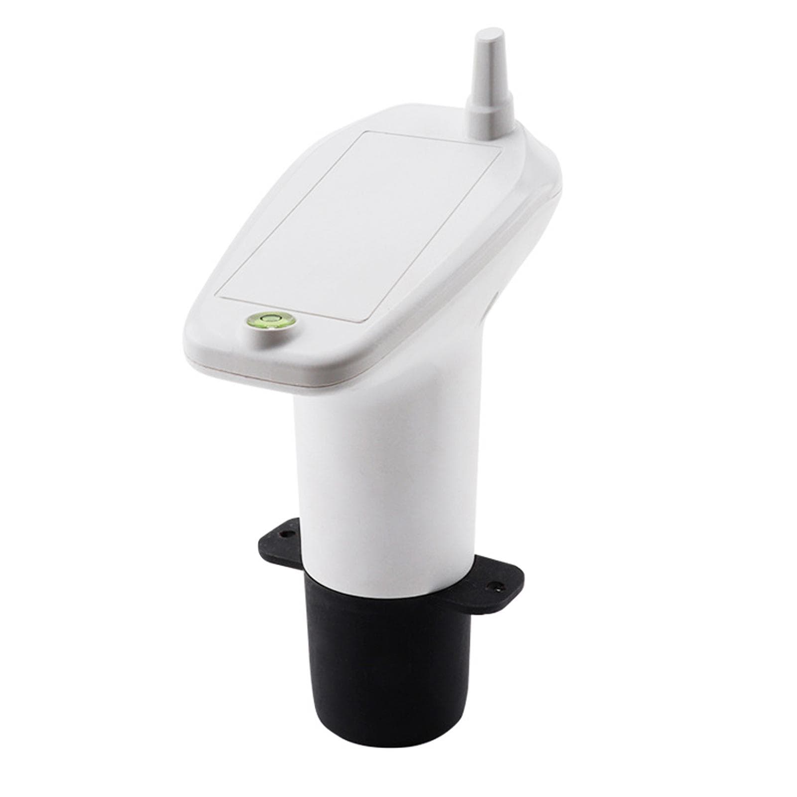 Wireless Ultrasonic Level Gauge Water Tank Liquid Level Meter with Temperature Sensor Liquid Depth white