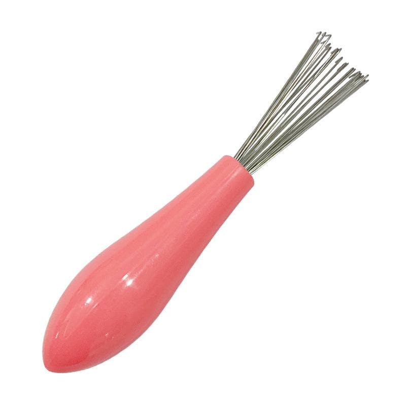 Comb Cleaner Curly Hair Comb Cleaning Claw Hair Tool Comb Carpet Hair Removal Hook red