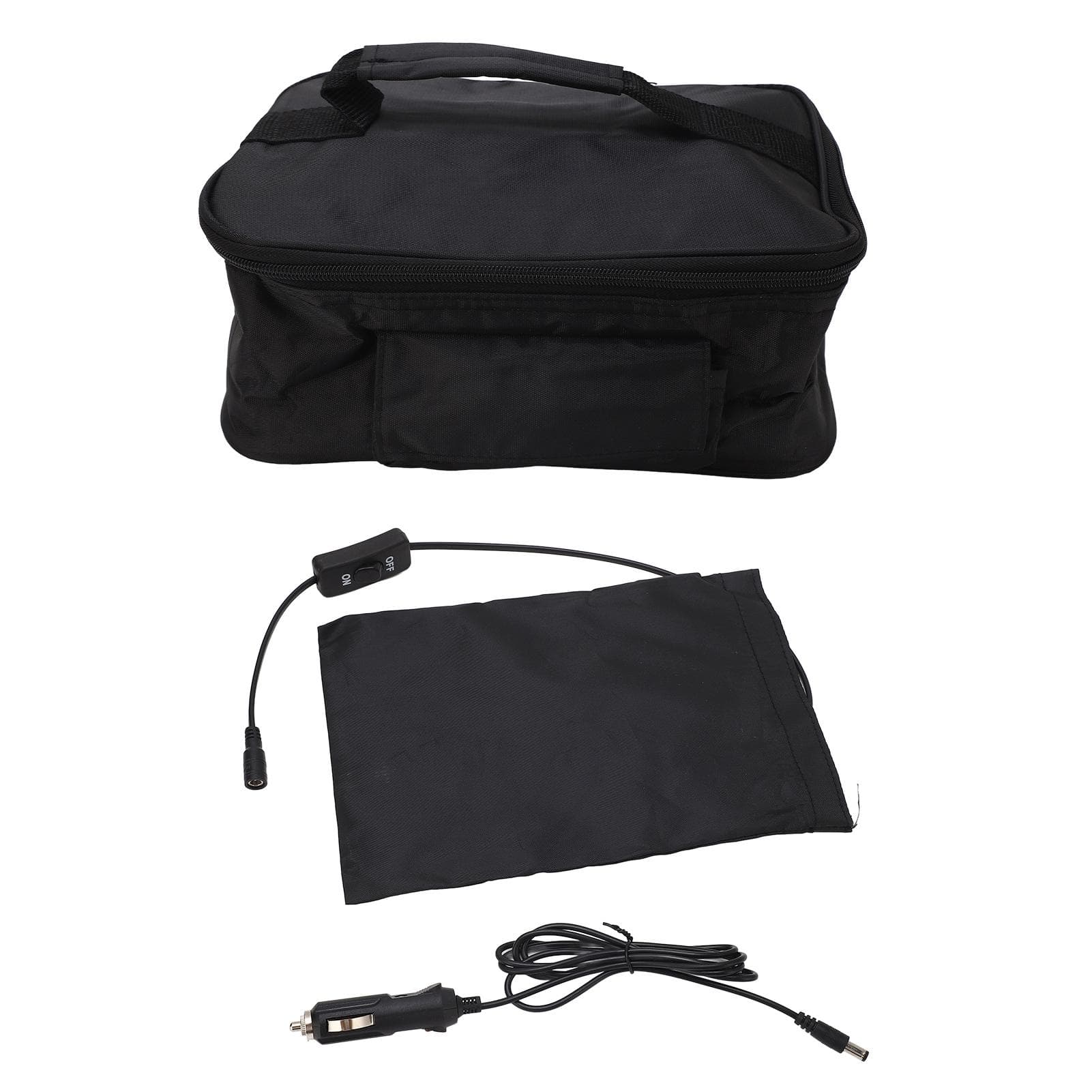Portable Mini Car Microwave 12V Electric Oven Fast Heating Picnic Box for Travel Camping Food