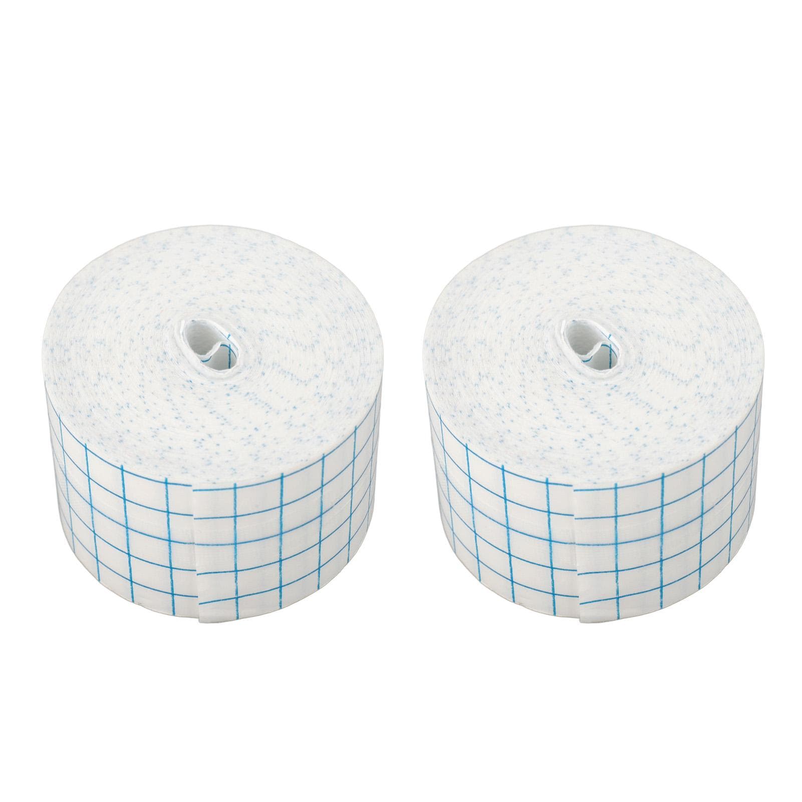 2pcs Non Woven Dressing Tape Mesh Breathable Dressing Retention Tape Protective Stretch Bandage 5cmx10m