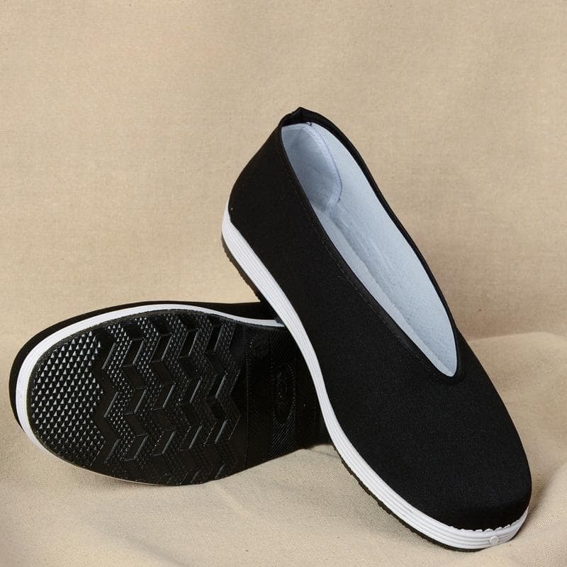 Kung Fu Tai Chi Cloth Shoes Mens Shaolin Martial Sneakers Comfortable Casual 38