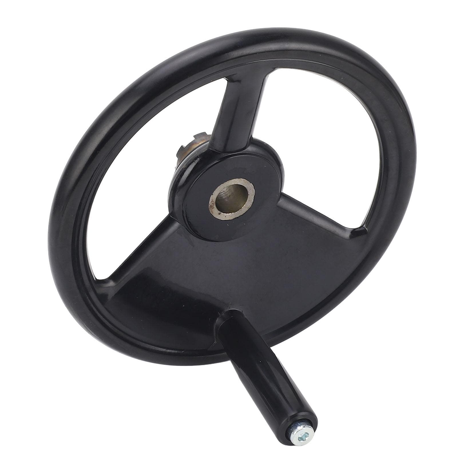 Milling Hand Wheel 22x250mm Engineering Plastics Multifunctional Round Shape Hand Wheel for