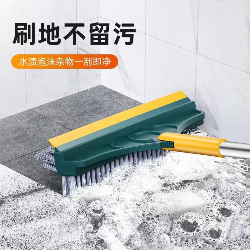 Upgraded double-sided floor brush, floor seam brush, bathroom tile corner gap cleaning brush, no