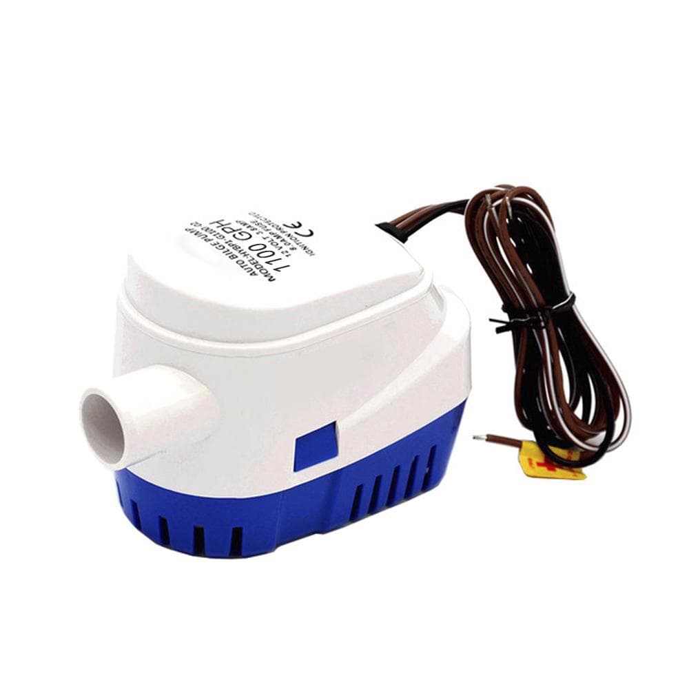 DC12V/24V 600/750/1100GPH Automatic Bilge Pump Submersible Boat Water Pump Electric with Float 5