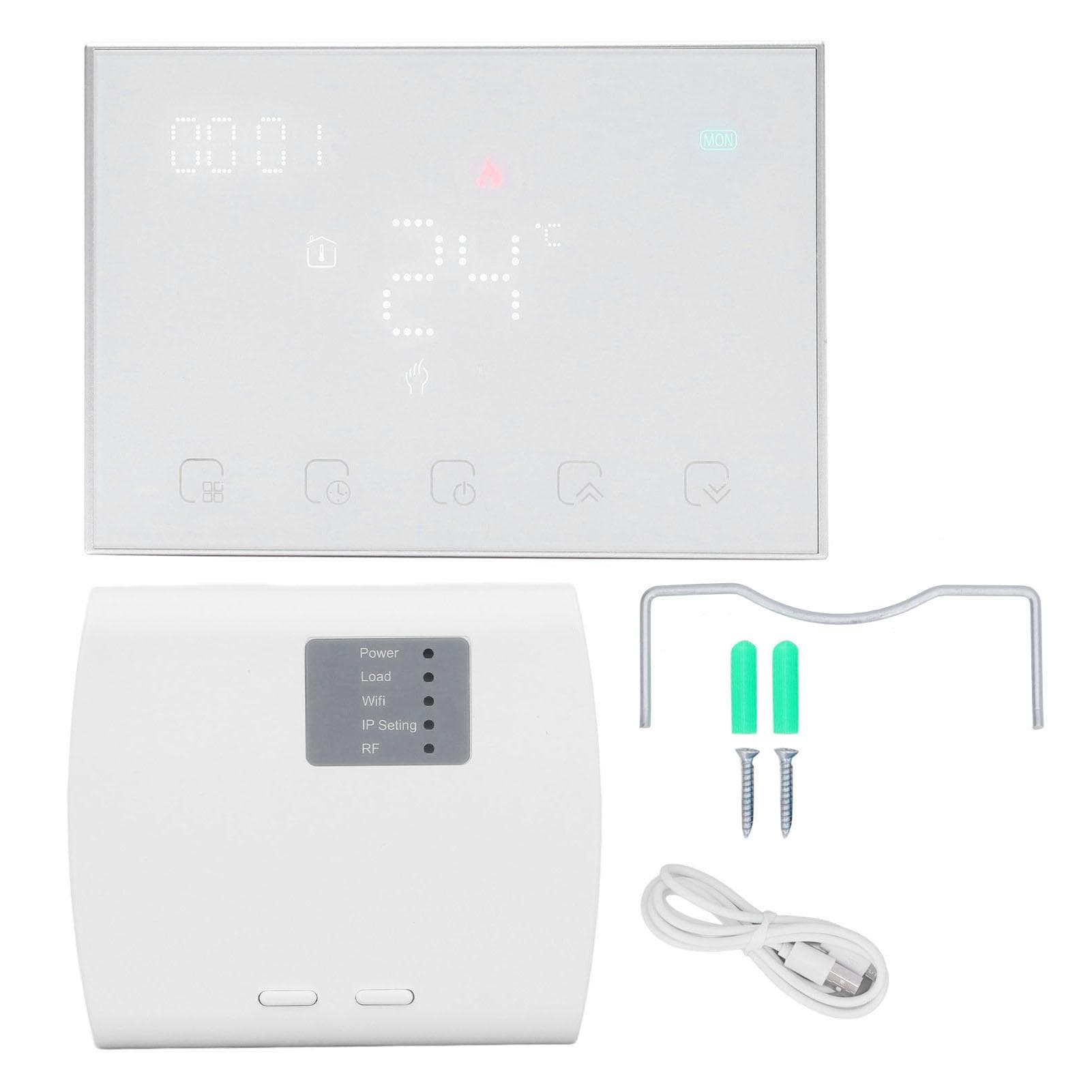 Smart Thermostat USB Timing Programming Key Wireless WiFi Voice Control Thermostat for Electric