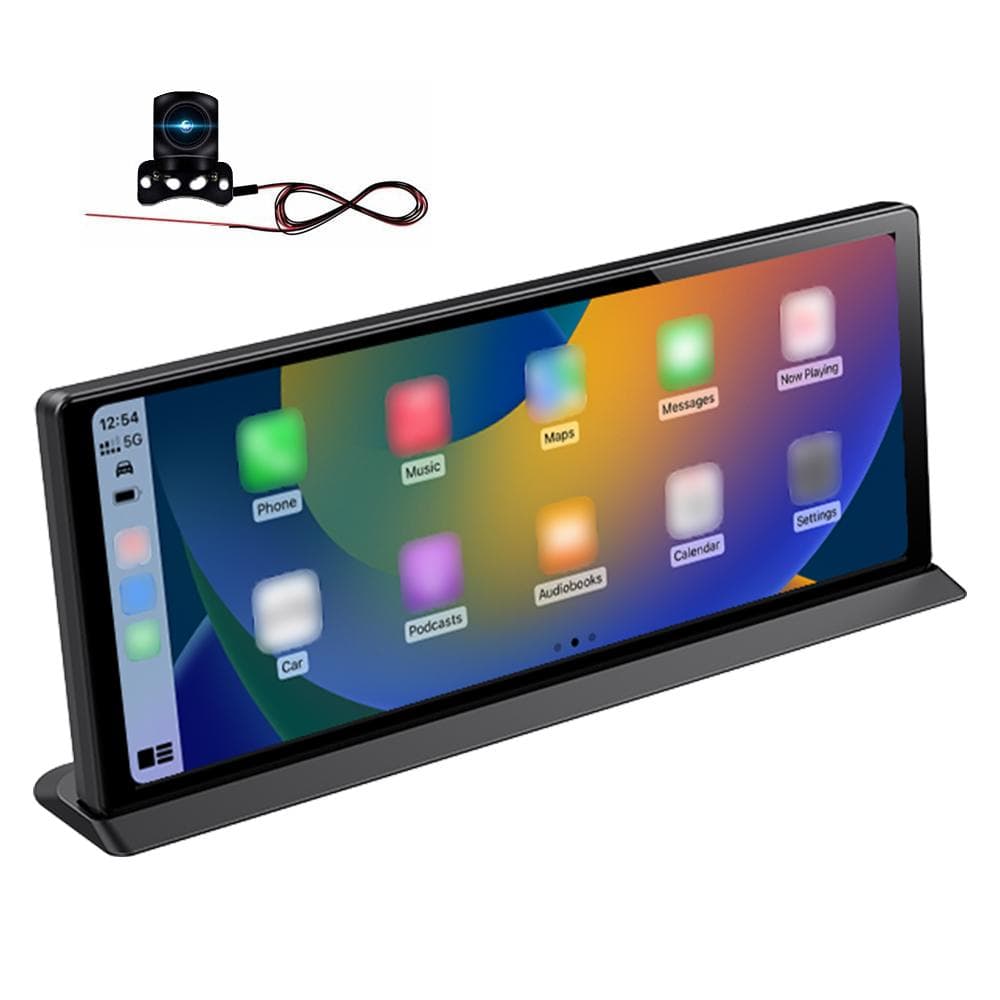 11.3in High Clear 4K Screen Car DVR Multifunctional Car Carplay Machine Auto MP5 Player 1080P Car 0 black