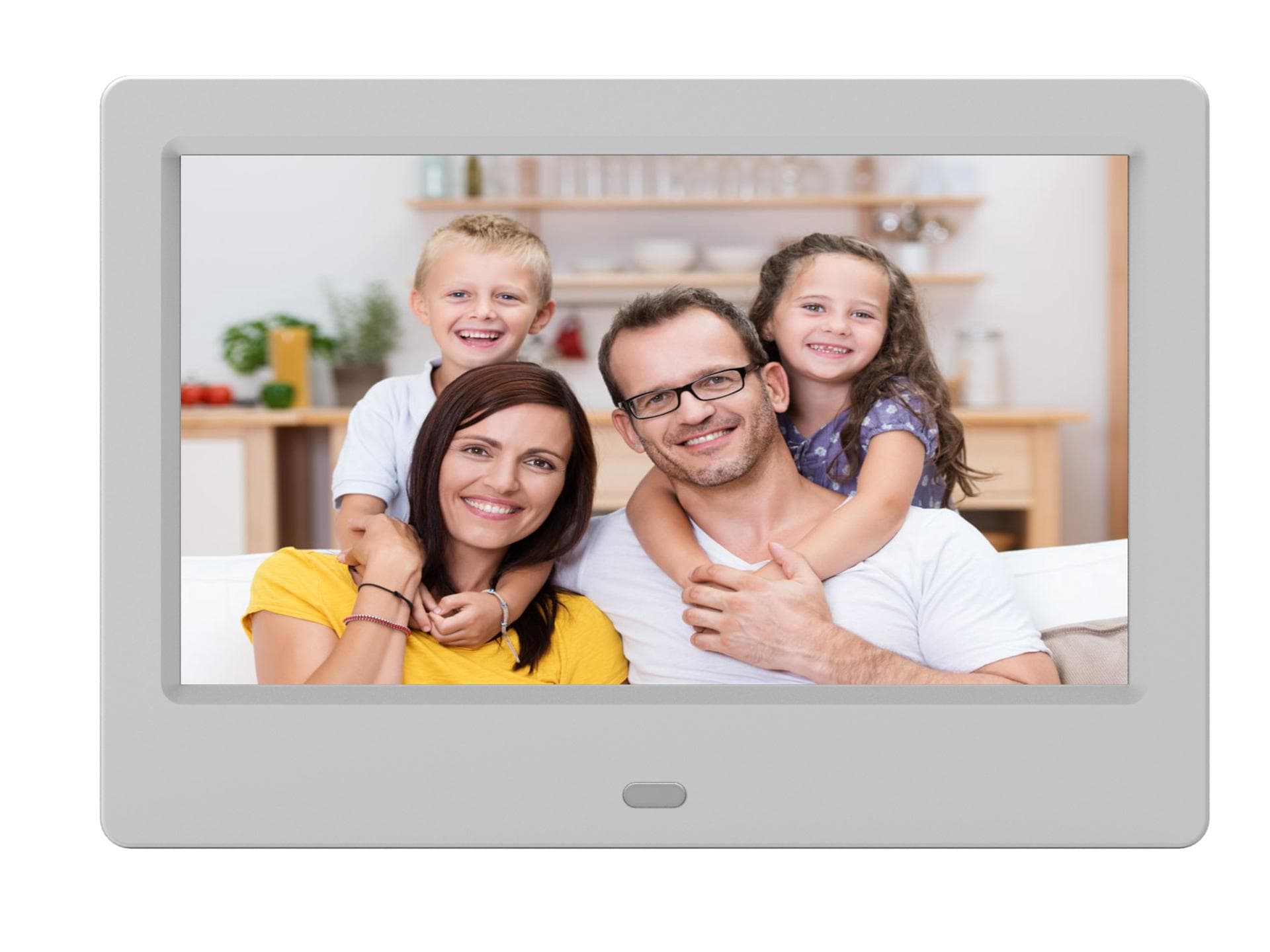 7-Inch Digital Photo Frame & Video Player with USB Connectivity