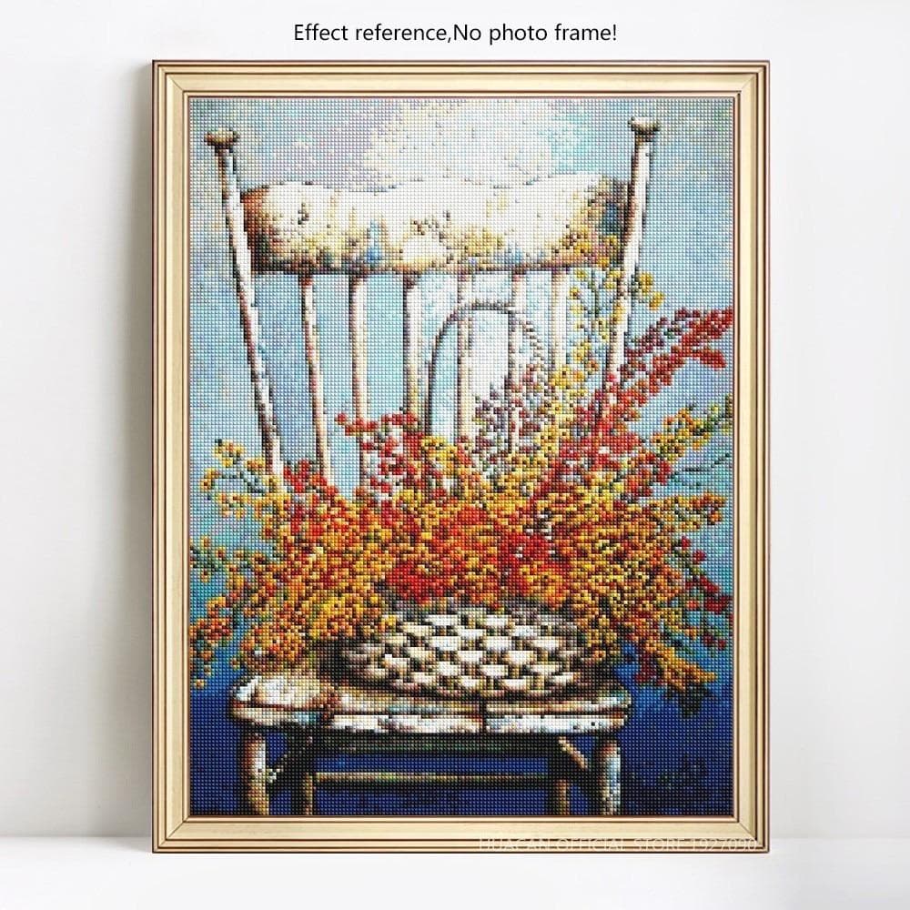 5D Diamond Painting Full Round Flower And Ladybug Embroidery Sale Picture Rhinestone Diamond 20X30
