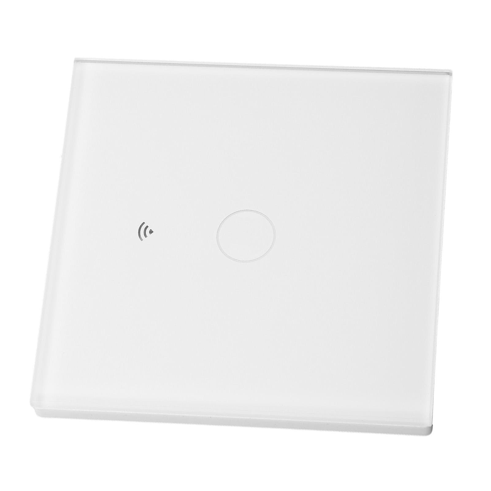 WiFi RF Light Switch Touch Control Waterproof Glass Panel Support Voice Control Smart Wall Light