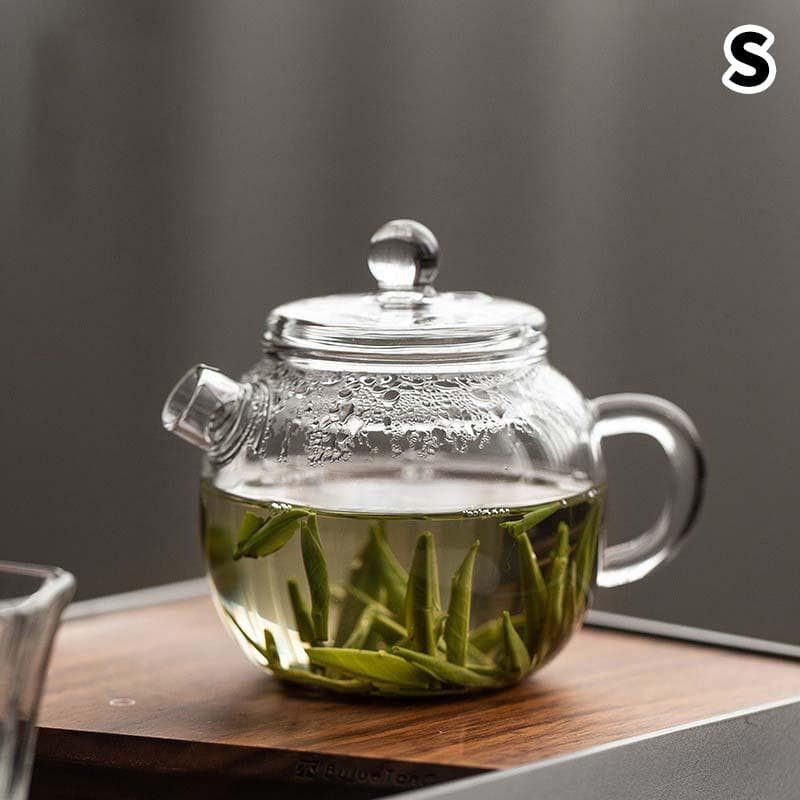 150Ml/5Oz Mini Clear Glass Teapot High Borosilicate For  Beverages Teapot For One Person Use Kung Fu Tea For Home Office Cafe
