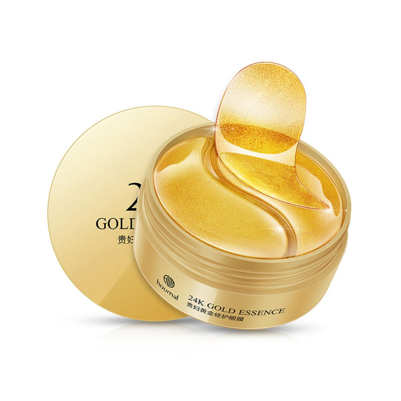 Collagen Eye Mask Anti Wrinkle Gel Sleep Eye Patches Caviar Essence Collagen Moisturizing Eye Mask gold