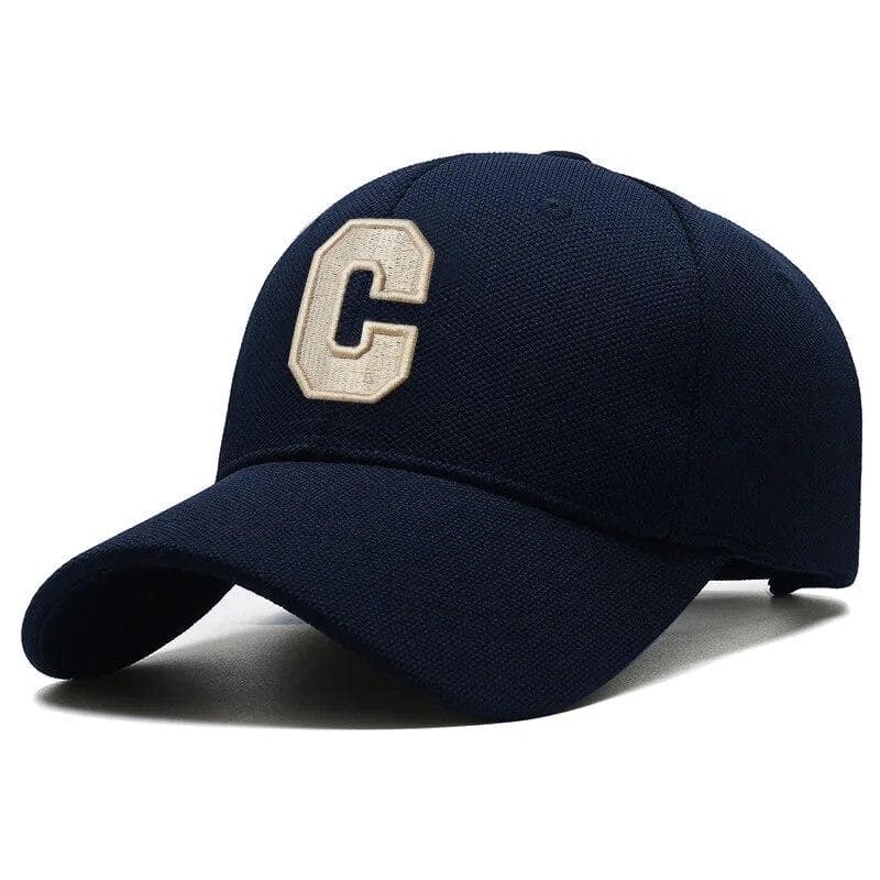 Baseball Cap New Ins Letter C Hat Women'S Spring Summer Korean Version Simple Fashion Versatile Alphabet Student Tongue Capt Adjustable