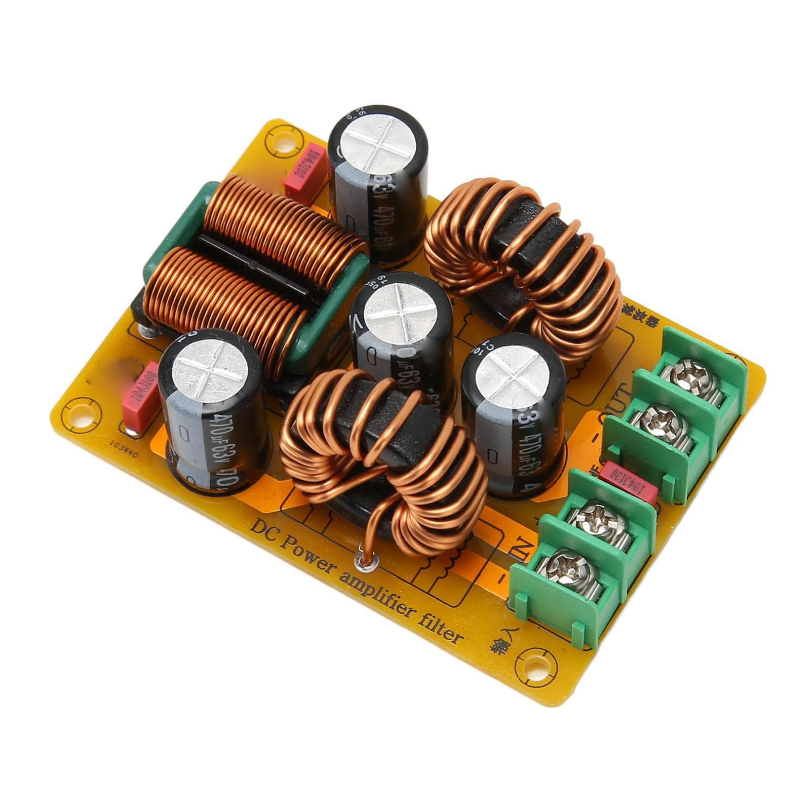 DC LC Filter EMI EMC Automotive Sound High Frequency Filter Power Supply Filtering Finished Board