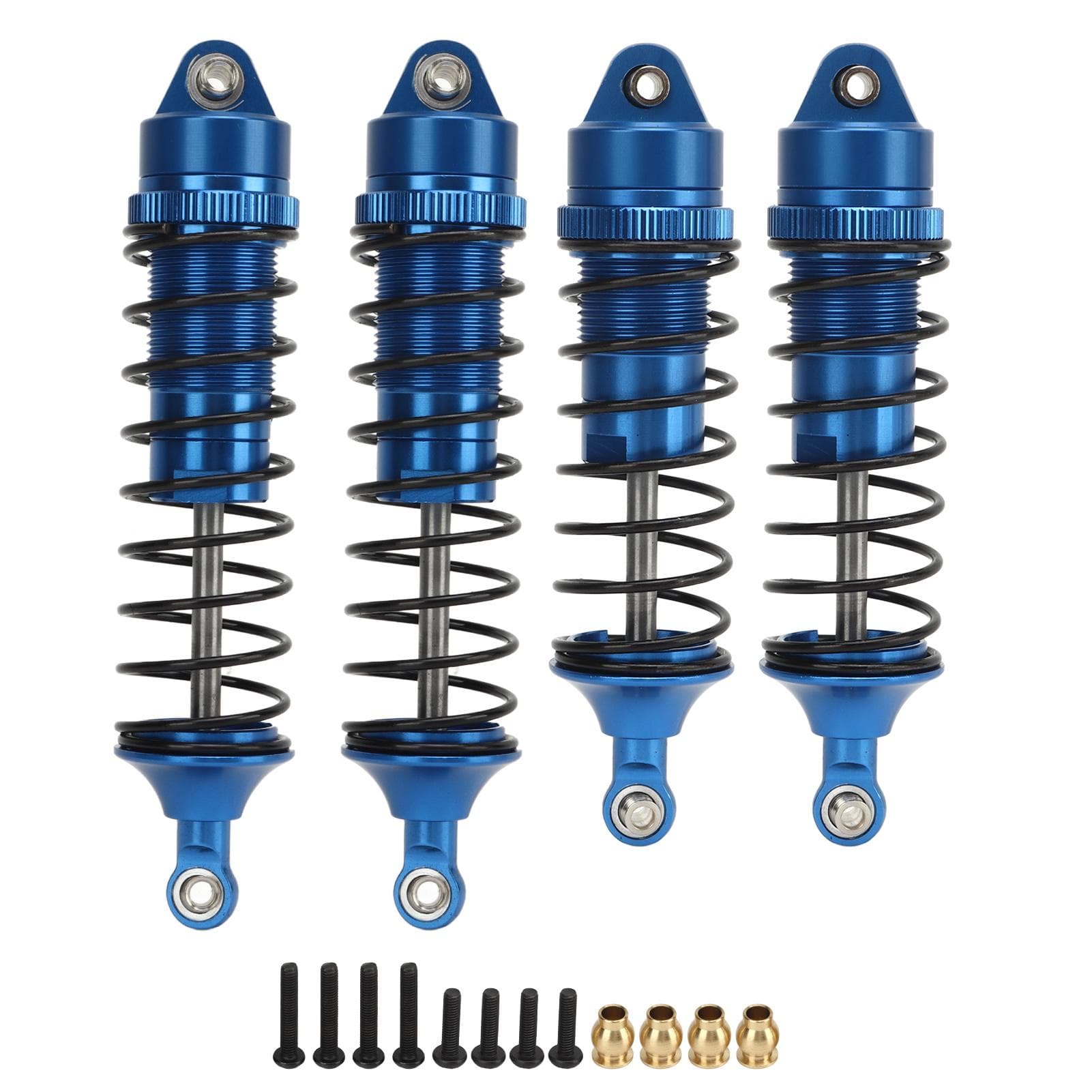Rear Front RC Car Shock Absorber Aluminum Alloy High Strength for Traxxas Slash 4x4 110 Dark Blue
