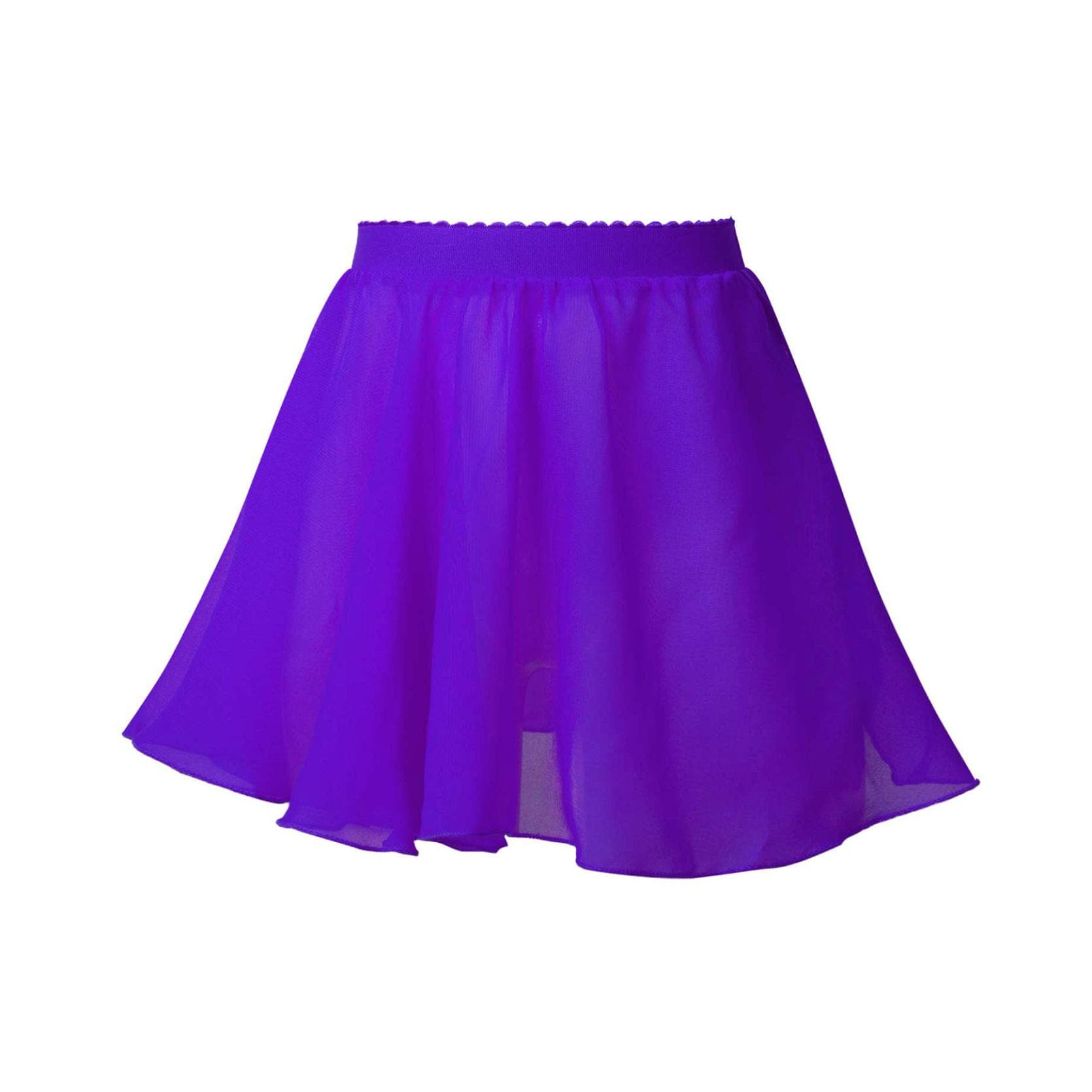 Girls Ballet Dancing Dress Ballet Waistband Leotard Chiffon Veil Skirts Kids Wrap Skirt for Toddlers Kids Practice Leotard Dress 15-16 Years purple