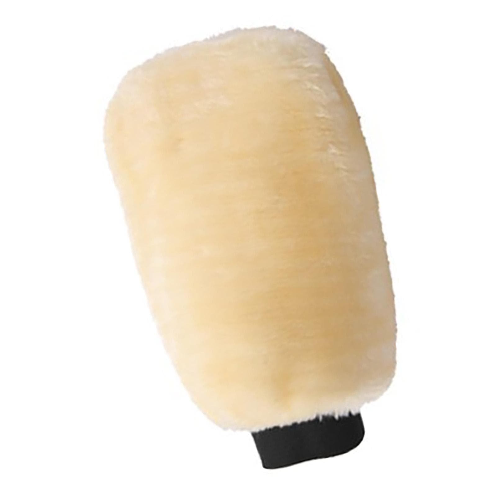 Wool Car Wash Mitt Versatile Gentle Highly Absorbent Double Sided Car Wash Glove for Car Beauty