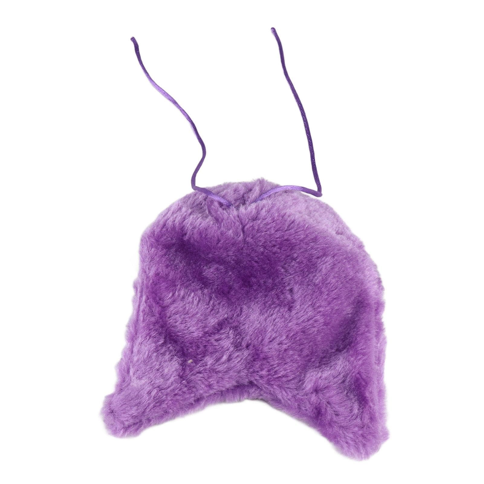 Bird Corner Fleece Soft Warm Velveteen Bright Color Washable Bird Bed Warmer for Parrot Parakeet purple