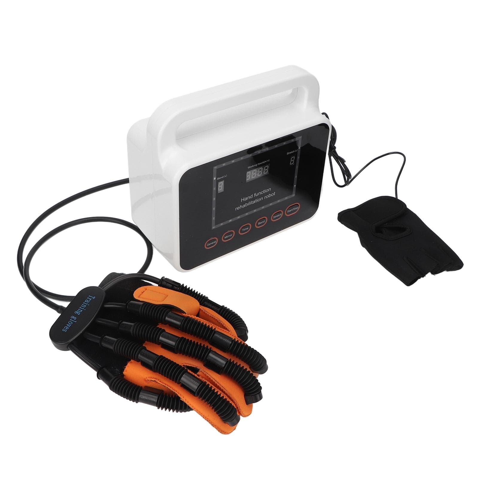 Rehabilitation Robot Gloves Left Hand Mirroring Right Hand Straightening Brace Guard Gloves M
