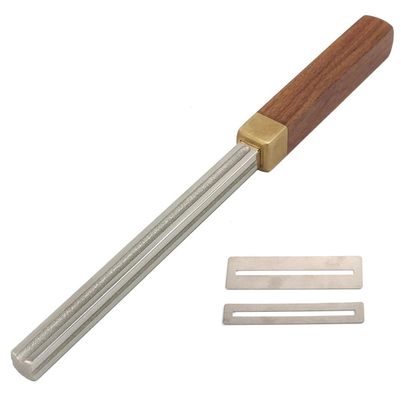 Diamond Guitar Fret File Guitar Fret Dressing File Extra Narrow Narrow Medium Wide 4 Edges with brown