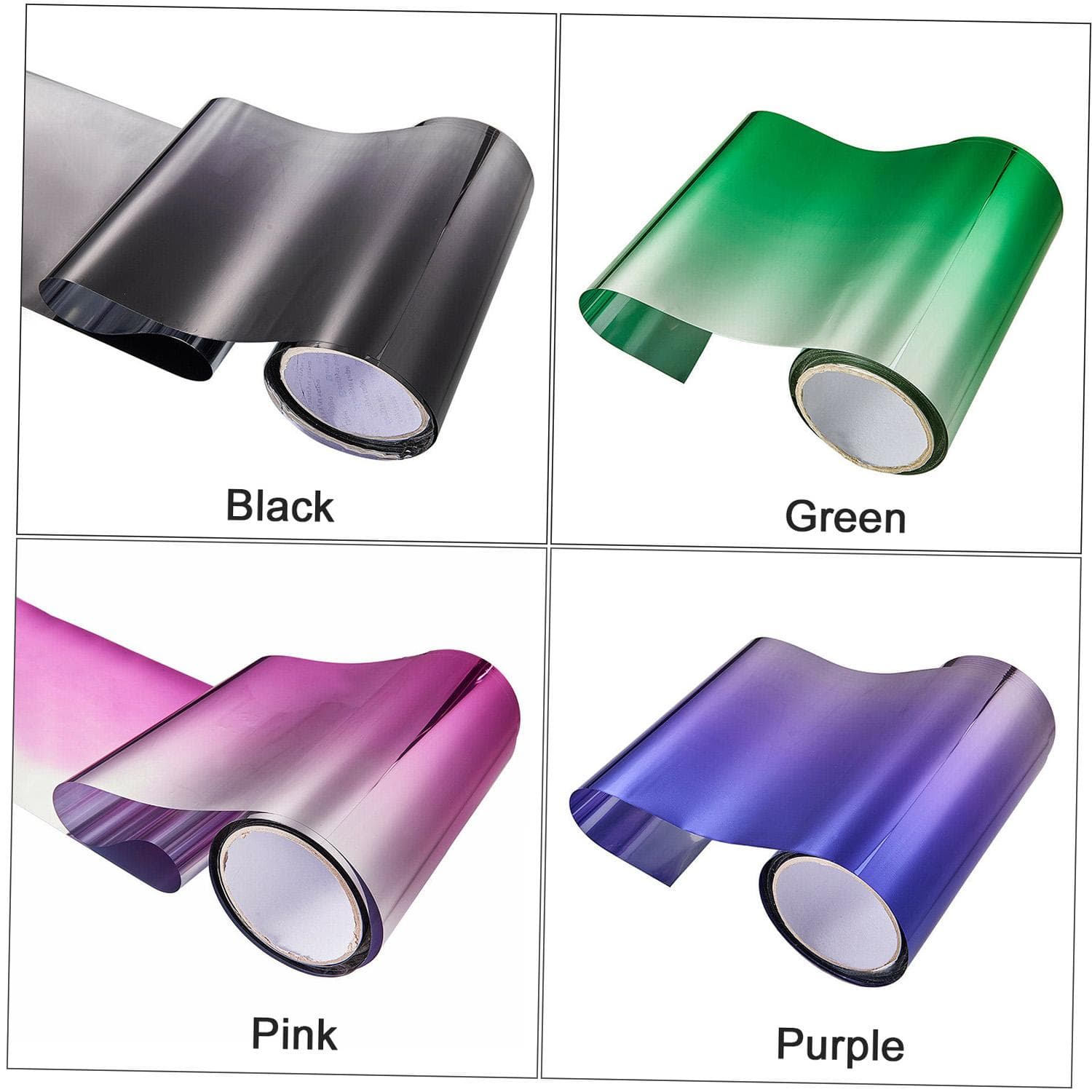 Reliable Wide Application Heat Insulation Film Weather-resistant Simple Installation Automotive Tinting Film Wrap Roll for Car green