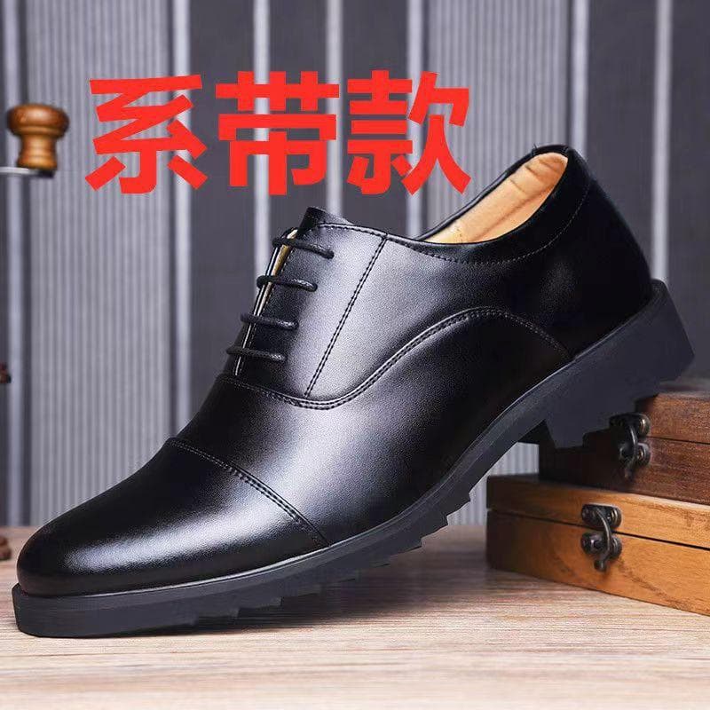 Suit Men's Shoes Men's Groomsmen Black Groom Business Suit Spring Wedding Work Casual Leather Shoes Men's Wedding Shoes 44