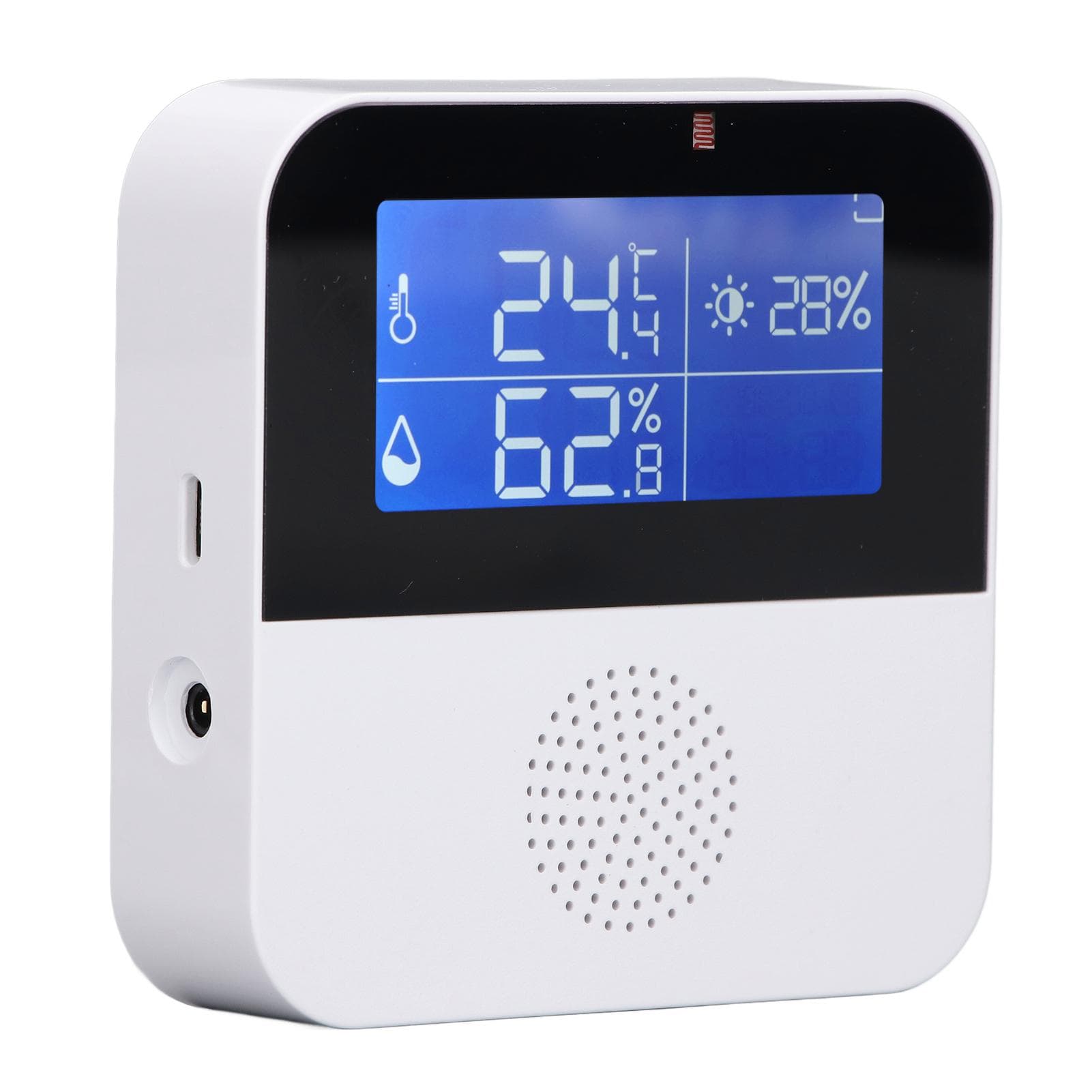 Smart Temperature Humidity Meter WiFi 5 in 1 Digital Display APP Control Sensor for Workshop