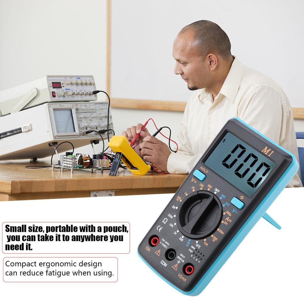 ANENG M1DCAC Voltage Current Resistance Digital Multimeter Tester 0 celsius 50 celsius (blue)