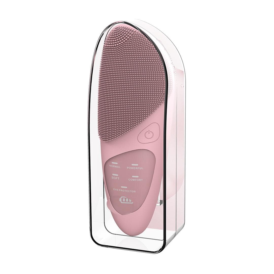 Electric Face Wash Instrument, Pore Cleaner, Face Wash Artifact, Facial Cleanser, Female and Male Facial Cleanser, Sonic Vibration Face Wash Brush JMY-05