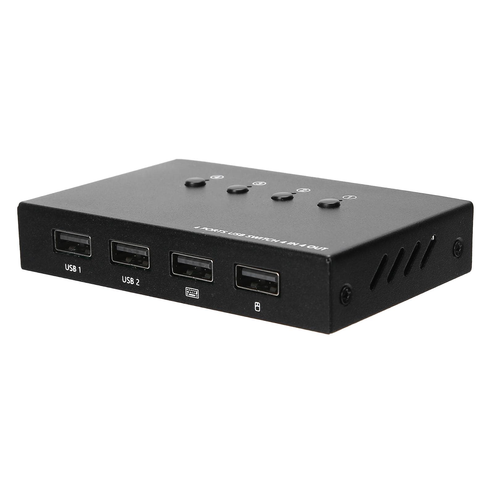 USB Switcher Printting Sharer Keyboard and Mouse Computer Supplies 4 Imports 4 Exports