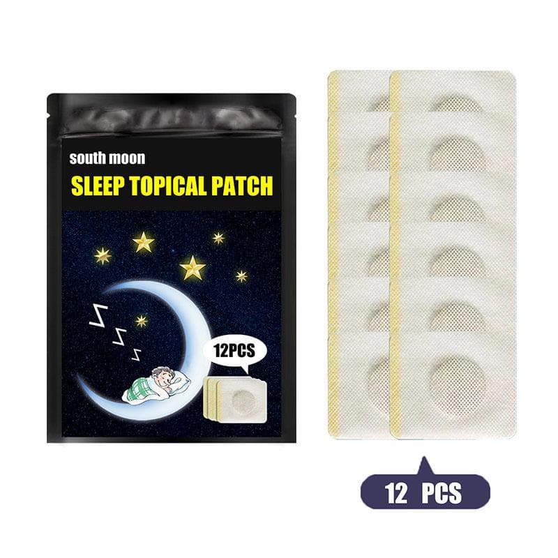 South Moon Sleep Patch Relieve Fatigue and Refresh The Mind Help Fall Asleep Improve Sleep Insomnia Conditioning Patch 1 Pack/12pcs