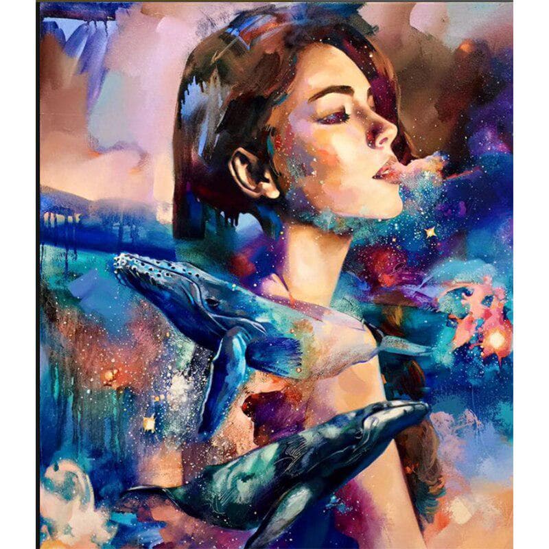 Diamond Painting Diamond Mosaic Cross Stitch Diamond Embroidery Painting Figure Painting Home Decor 20X30CM