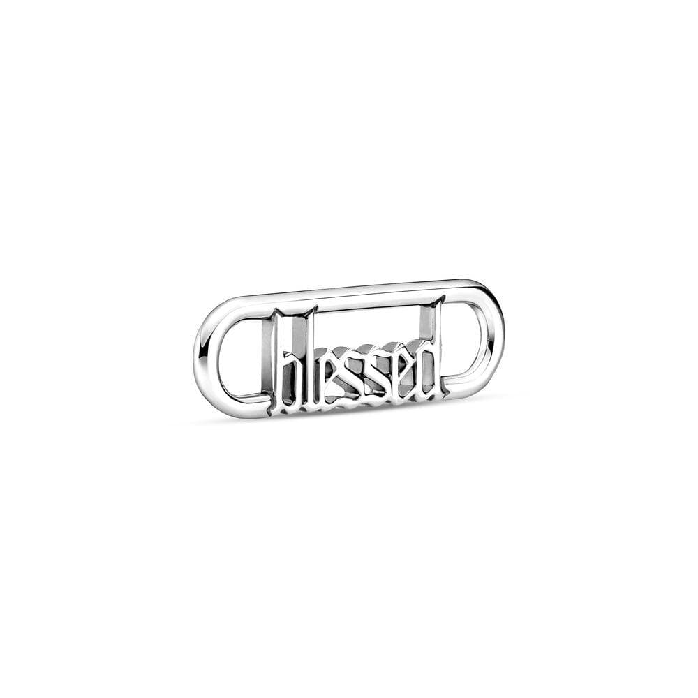 Sterling Silver ME Single Link Charm for Fashion Brand Bracelets DIY Women Birthday Jewelry Gift