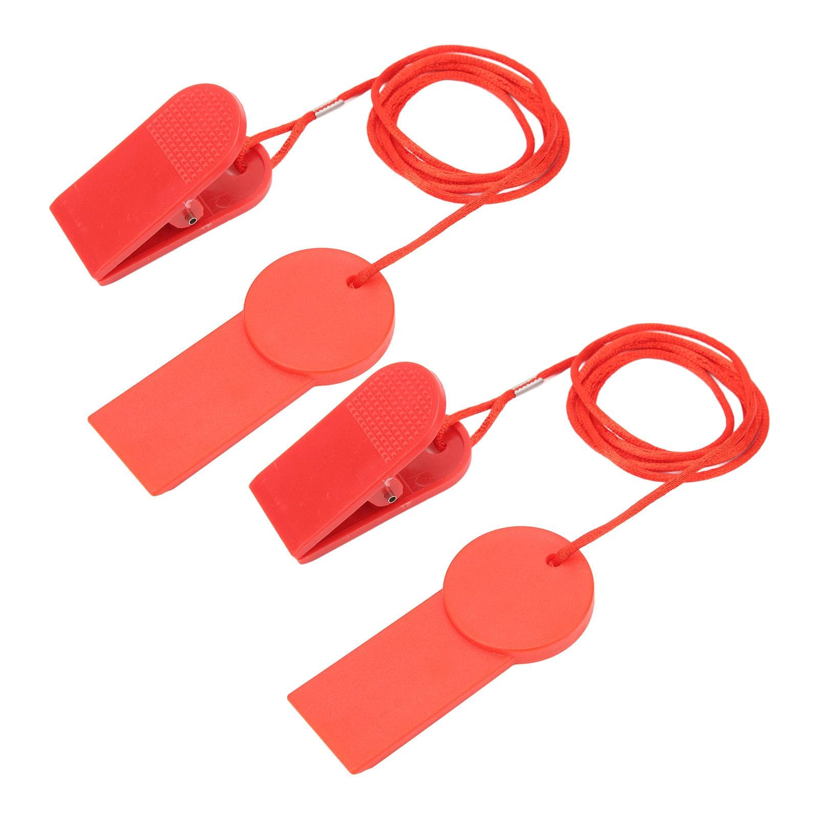 2pcs Treadmill Safety Key Running Machine Safety Switch Safety Lock Emergency Stop Replacement