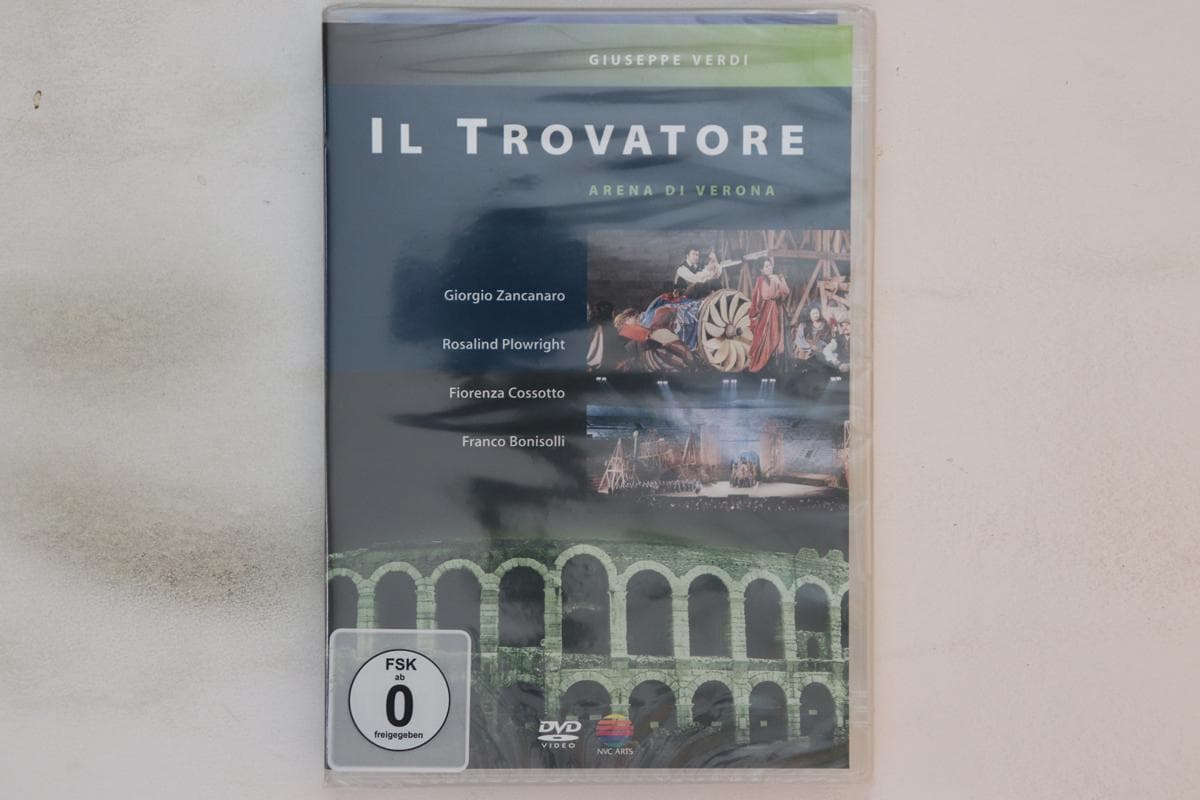 DVD GIUSEPPE VERDI , GIORGIO ZANCANARO  - Verdi Il Trovatore 4509992152 Warner Music Vi 2009 Europe Music Video Used