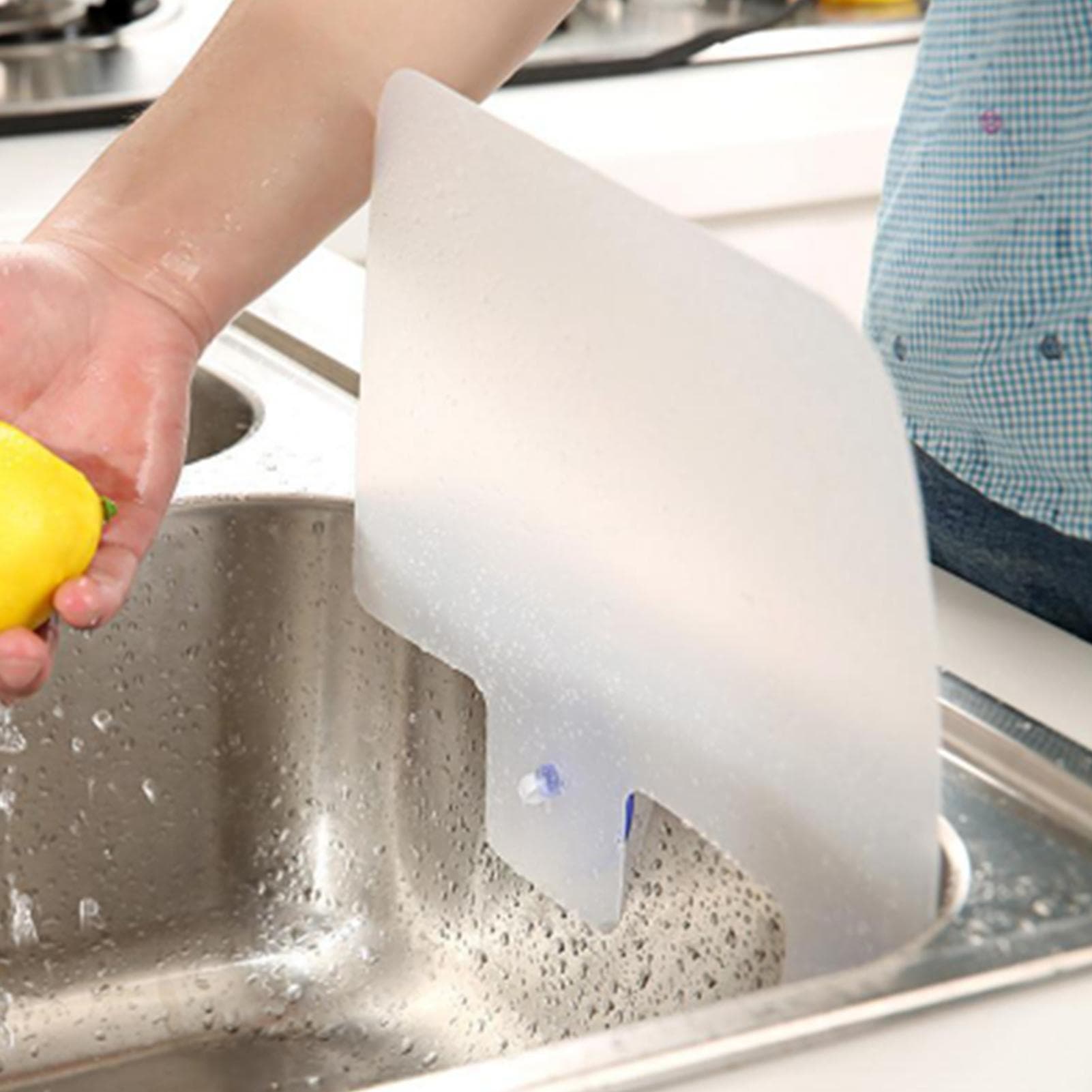 Sink Splashing Guard Faucet Tap Mat Water Catcher Draining Pad for Kitchen