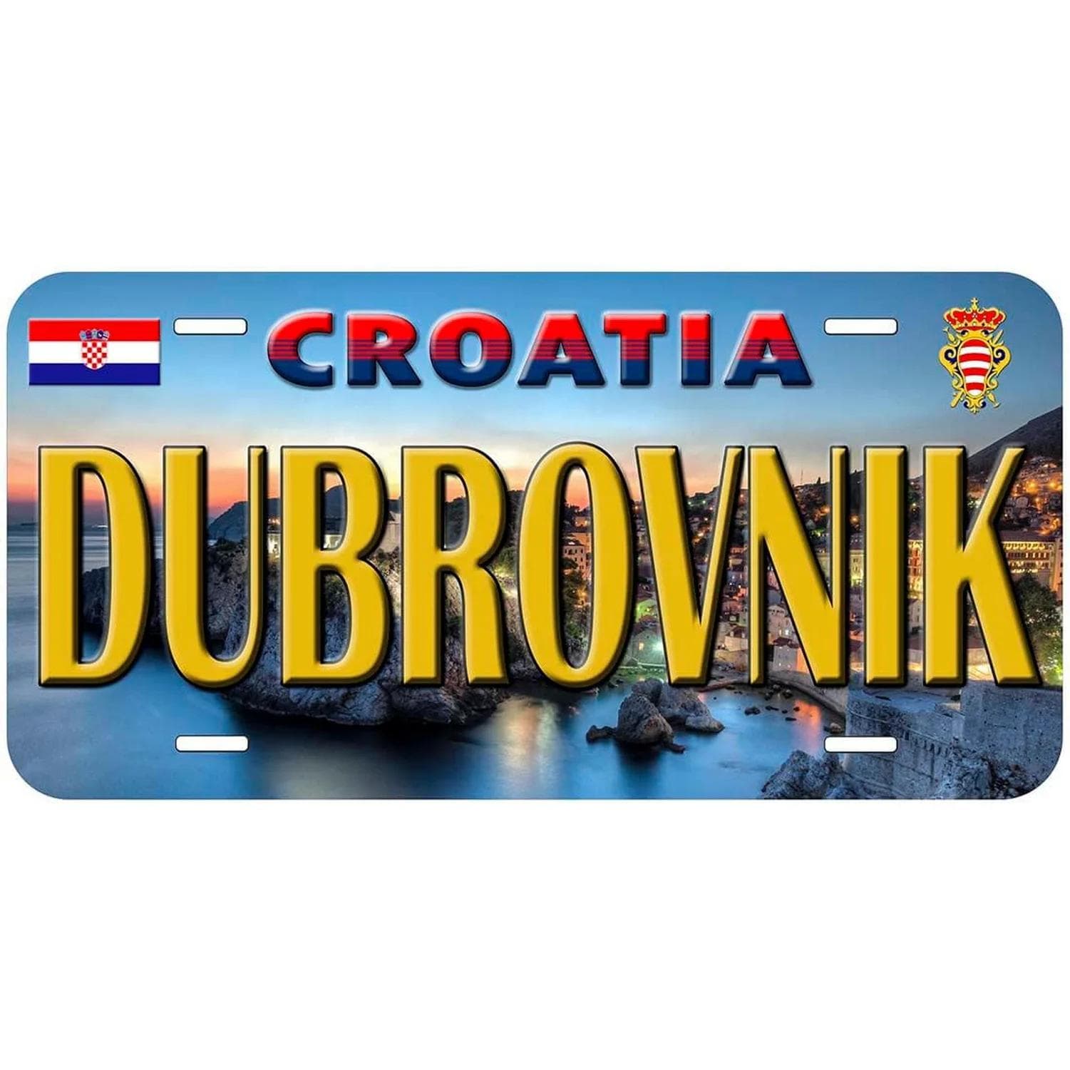 Vintage License Plates Decoration Signs Vintage Dubai Munich Madrid Moscow City Tags Metal Automotive Signs For Car Front 40x30cm