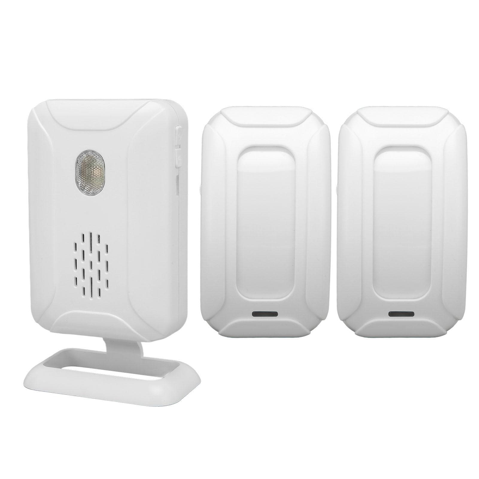 Wireless Doorbell 1 to 2 Split Humanized LED Lights Regulable Volume Brightness Long Sensing