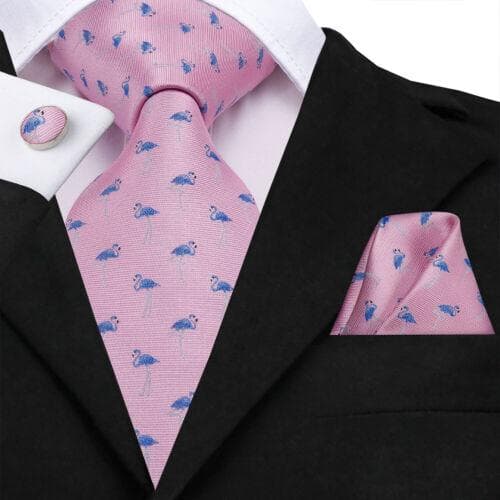 Hi-Tie Mens Silk Necktie Set Striped Paisley Solid Tie Pocket Square Cufflinks N-3305
